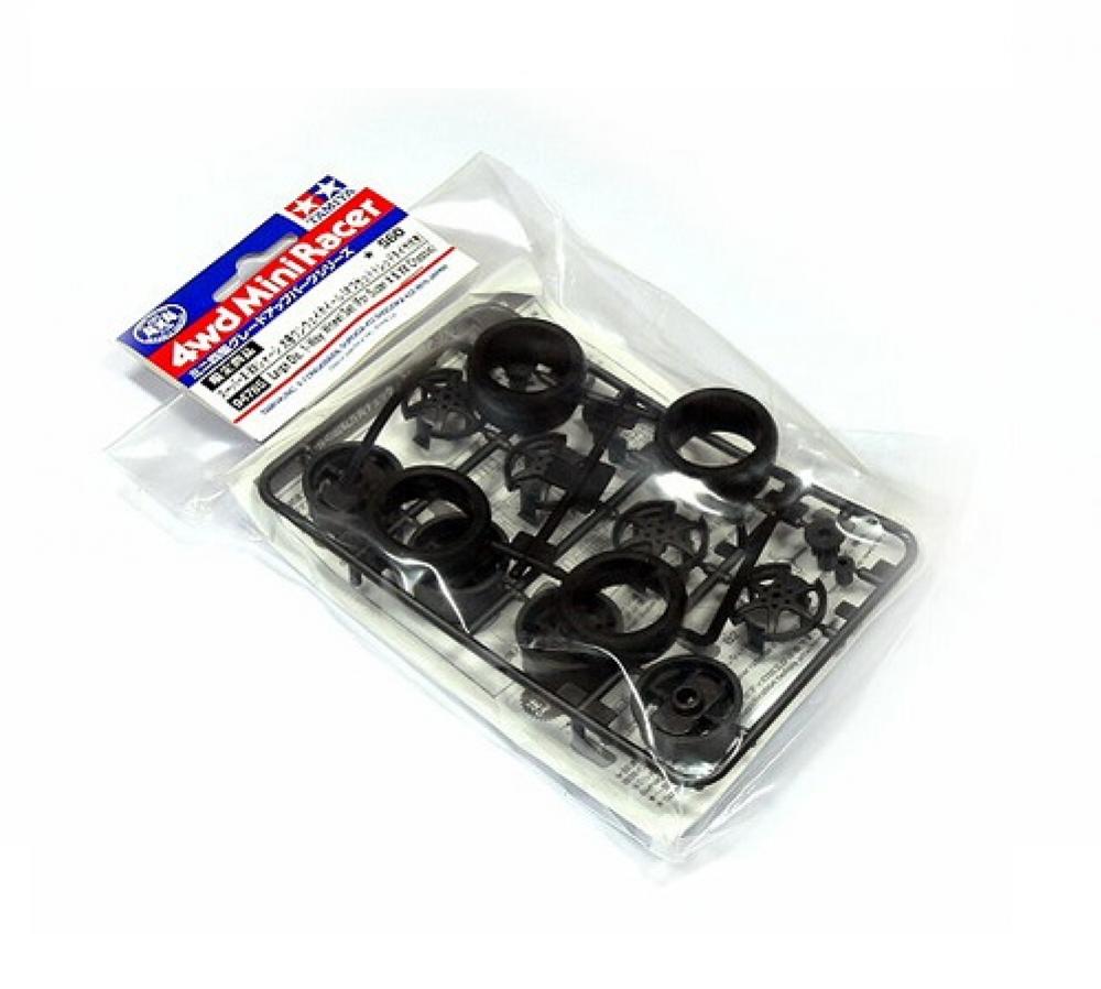 Tamiya 94785 Mini 4WD Large Dia. 1-Way Wheel Set (for Super X & XX Chassis)