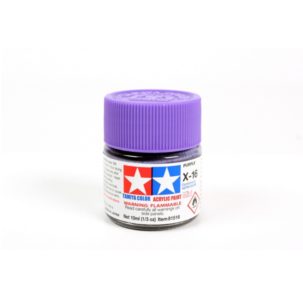 Tamiya Acrylic Paint ( X-16 Purple)