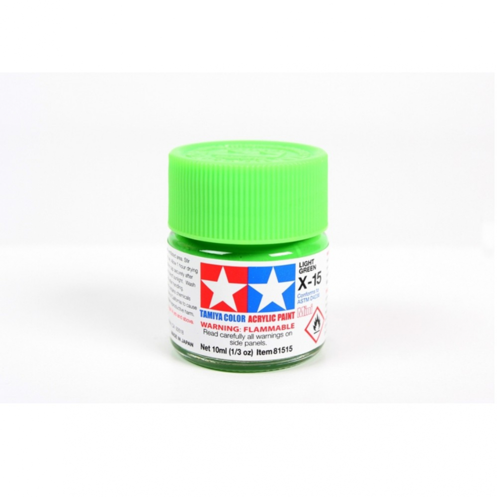 Tamiya Acrylic Paint ( X-15 Light green)