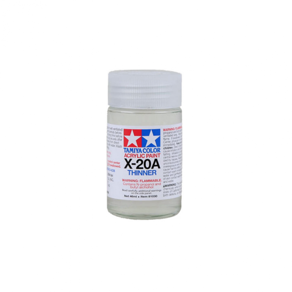 Tamiya Acrylic Thinner X-20A  46ml