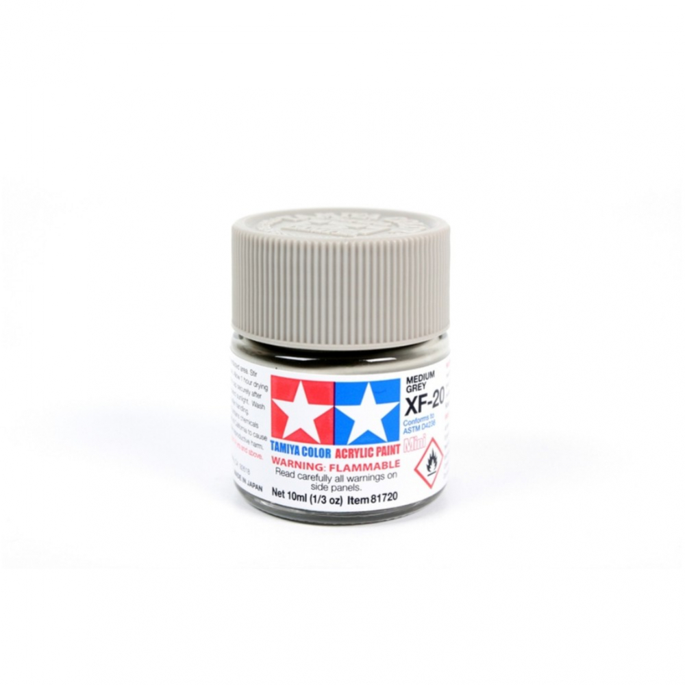 Tamiya Acrylic Paint ( XF-20 Medium Grey  )