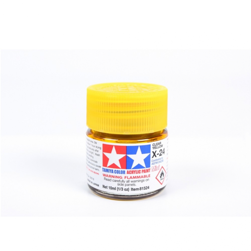 Tamiya Acrylic Paint ( X-24 Clear Yellow)