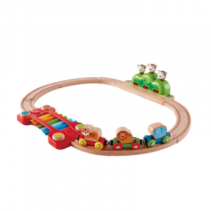 HAPE Music and Monkey Railway Set