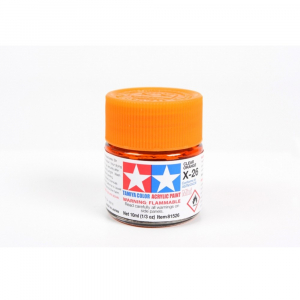 Tamiya Acrylic Paint ( X-26 Clear Orange)