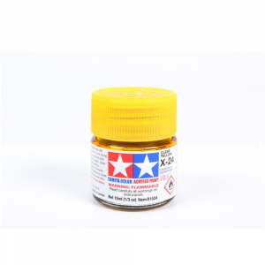 Tamiya Acrylic Paint ( X-24 Clear Yellow)