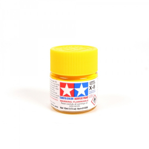 Tamiya Acrylic Paint (X-8 Lemon Yellow)