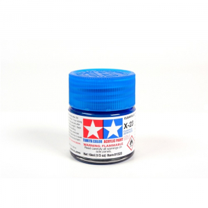 Tamiya Acrylic Paint ( X-23 Clear Blue)